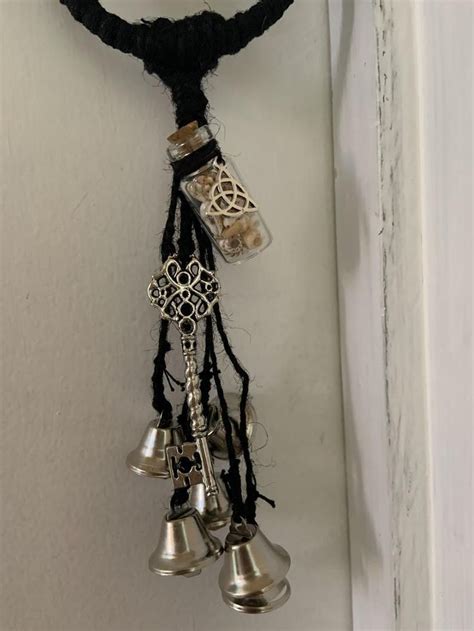 Witch bells hanging ornament